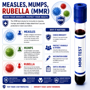 Measles, Mumps & Rubella (MMR) Immunity Test