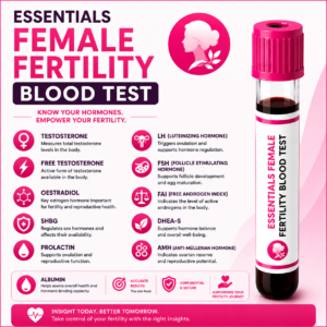 Essentials Female Fertility Blood Test
