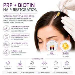 PRP + Biotin Hair Restoration